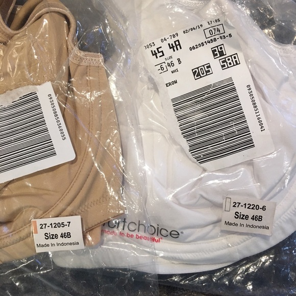 Set of 3, brand new, underwire bras-46B - Picture 3 of 3